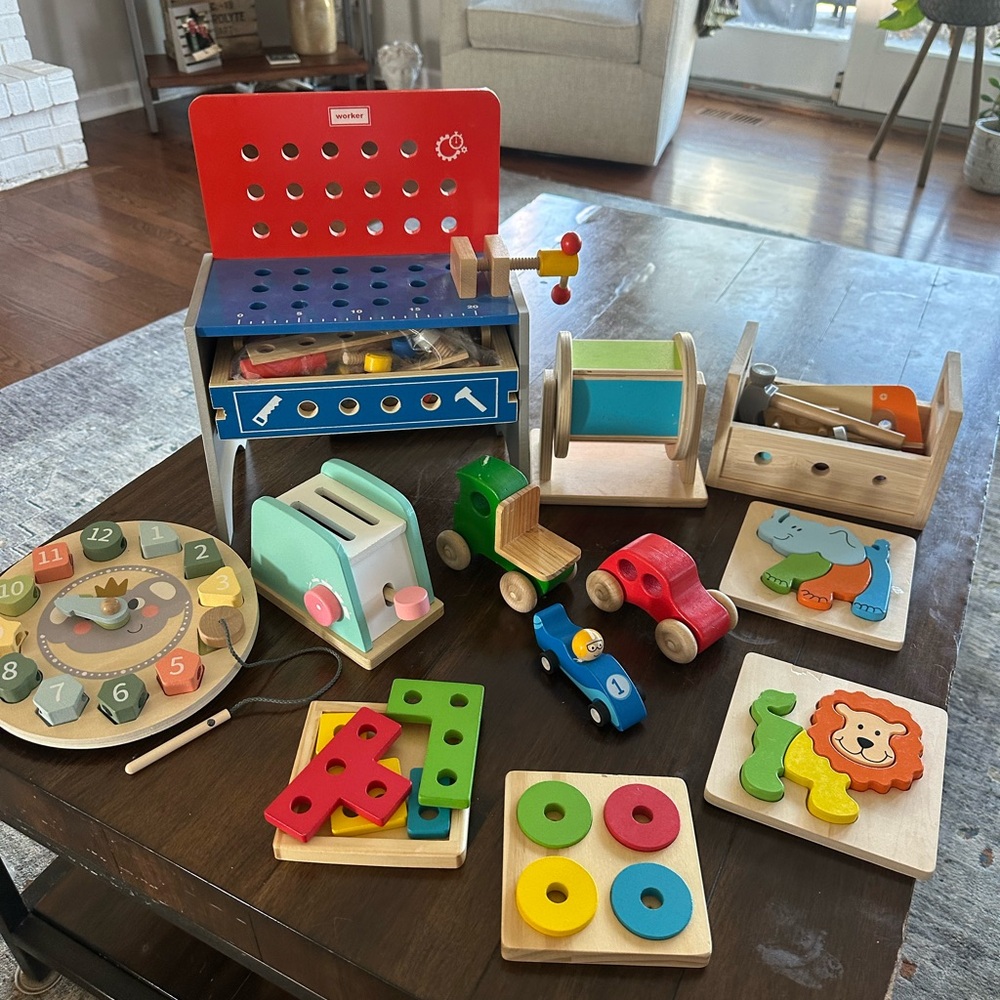 Lot of Montessori Toys - Wooden